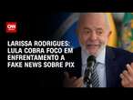 Larissa Rodrigues: Lula cobra foco em enfrentamento a fake news sobre Pix | BASTIDORES CNN