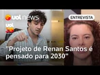 Renan Santos leva vantagem na disputa pela vice-liderança da direita no Brasil, diz Isabela Kalil