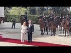 Meloni incontra re Carlo III a Villa Doria Pamphilj