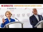 DIRECTO | CUMBRE G7 | RUEDA de PRENSA de VON DER LEYEN y COSTA | RTVE Noticias