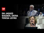 Lula escolhe Teresa Leitão como líder no Senado; saída de Jaques Wagner pode ser temporária: entenda