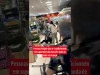 Pessoas brigam por ar-condicionado em supermercado durante onda de calor na França