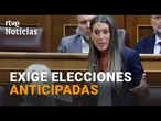 PSOE y SUMAR BLOQUEAN la ENMIENDA de JUNTS para EXIGIR ELECCIONES ANTICIPADAS | RTVE Noticias