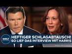 US-WAHL: Heftiges Wortgefecht im Interview mit FOX! So punktet Kamala Harris gegen rechten Moderator