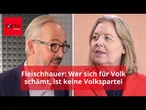 Der schwarze Kanal mit Fleischhauer: Wenn du dich für das Volk schämst, bist du keine Volkspartei