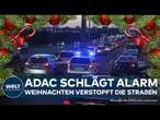 ACHTUNG AUTOFAHRER: ADAC schlägt Alarm! Staugefahr! Weihnachtsverkehr verstopft die Straßen