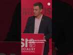 Sánchez insta a resistir frente a una derecha tradicional que 