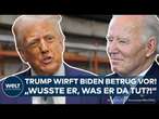 DONALD TRUMP: Heftige Vorwürfe gegen Joe Biden! Sind die Unterschriften bei Begnadigungen unecht?