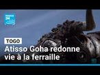 Togo : l'artiste Atisso Goha redonne vie à la ferraille • FRANCE 24