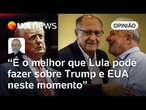 Lula faz bem a si mesmo se terceirizar o Trump a Geraldo Alckmin, analisa Josias