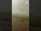 Man rides out tornado in his car as it strikes Kansas