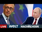 UKRAINE-KRIEG: TRUMP KUSCHELT - EUROPA GREIFT DURCH! Knallharte Russland-Sanktionen! | WELT LIVE