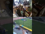 Russian airstrike sends civilians RUNNING FOR THEIR LIVES in Ukraine #shorts #us #news #Ukraine