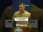 Joey Jones reenlists as US Marine #shorts #foxnews #news