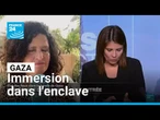 Gaza : notre correspondante entre dans l’enclave, sous strict contrôle israélien • FRANCE 24