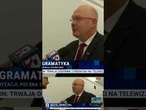 Gramatyka: no jakbyśmy mogli głosować przeciwko rządowi, gdzie mamy swoich ministrów?