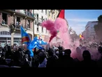 Des milliers de manifestants défilent à Genève contre le G7 avant le sommet en France