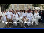 Lyhanna: une marche blanche en Charente-Maritime en présence de la famille