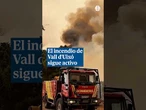 El incendio de Vall d'Uixó ha quemado ya 7.000 hectáreas #castellon #incendio #shorts