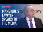 Luigi Mangione's defence attorney speaks to the media - Watch live