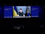 Les dirigeants russes sont "coincés dans un autre siècle", déclare Volodymyr Zelensky