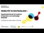 F.A.Z.-Mobilitätsgipfel – Deutschland-Tempo für moderne Infrastruktur und nachhaltige Mobilität!