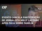 Evento em São José dos Campos cancela presença de Milly Lacombe após fala sobre família viralizar