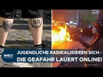 DEUTSCHLAND: Jugendliche radikalisieren sich im Netz – politisch motivierte Gewalt auf Rekordhoch