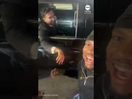 New York Knicks fans celebrate Game 1 victory in NYC