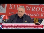 MOCNE SŁOWA SAKIEWICZA! „Składamy zawiadomienie do prokuratury!”