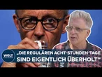 DEUTSCHLAND: Flexiblere Arbeitszeiten – Schluss mit dem Acht-Stunden-Tag?