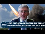 UKRAINE-KRIEG: „Jetzt ist der Moment“: Melnyks Appell an Europas Entschlossenheit