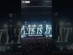 Gallagher brothers hold hands at start of worldwide Oasis tour