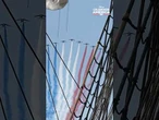 World-renowned U.S. Army Brass Quintet performs as military aircraft take to the skies over NYC.