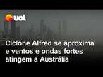 Ciclone tropical: ondas e ventos fortes atingem a Austrália e fenômeno de aproximação; vídeo