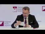 Konferencja prasowa Państwowej Komisji Wyborczej | 30.05