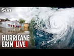 LIVE: Hurricane Erin ‘monster storm' sweeps north away from US East Coast