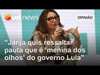 Janja quis ressaltar proposta que Lula pretende deixar como legado do Brasil no G20 | Casado