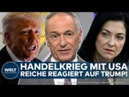 USA: Handelskrieg von Trump! EU reagiert auf Zoll-Hammer! Katherina Reiche äußert sich zu den USA