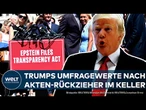FALL JEFFREY EPSTEIN: US-Präsident Trump unter Druck - Rückzieher bei Aktenveröffentlichung!