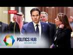 Politics Hub with Sophy Ridge | Tuesday 18 February 2025