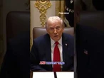 Trump stops Cabinet meeting when camera bumps into antique #shorts #foxnews #news #trump