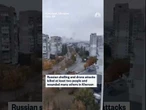 Russian shelling and drone attacks killed at least two people and wounded many others in Kherson
