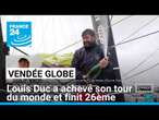 Vendée Globe : Louis Duc a réalisé son rêve et a achevé son tour du monde • FRANCE 24