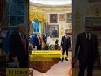 Andrea Bocelli canta a Donald Trump en el Despecho Oval