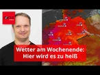 Angenehmes Sommerwochenende - aber der Westen muss leiden