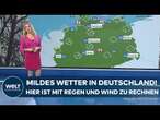 WETTER IN DEUTSCHLAND: Weihnachtsvorfreude ohne Winterwetter - 15 Grad und Sturmböen im Dezember