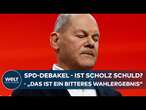 KAMPF UMS KANZLERAMT: SPD-Krise nach Wahl-Debakel - Scholz gesteht bittere Niederlage ein