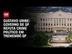 Gustavo Uribe: Governo de SP refuta crime político em Tremembé-SP | BASTIDORES CNN