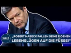 DEUTSCHLAND: „Robert Habeck fallen seine eigenen Lebenslügen auf die Füße!“ Klartext von Bojanowski